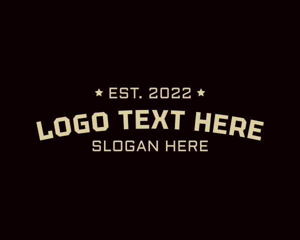 Personal - Hipster Retro Startup logo design