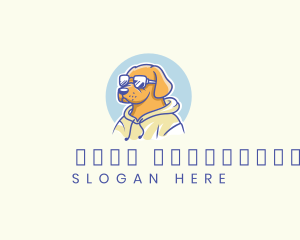 Mascot - Cool Shades Dog logo design