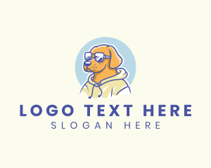 Cool - Cool Shades Dog logo design