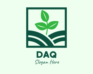 Gardening - Organic Plant Seedling logo design