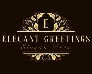 Floral Leaf Boutique logo design