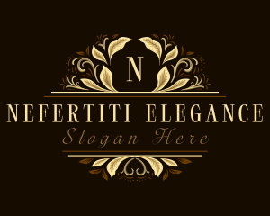 Floral Leaf Boutique logo design