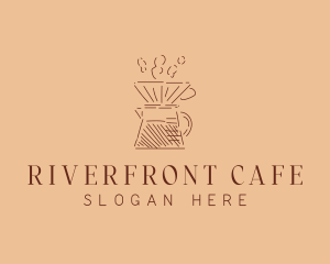 Coffee Filter Cafe logo design