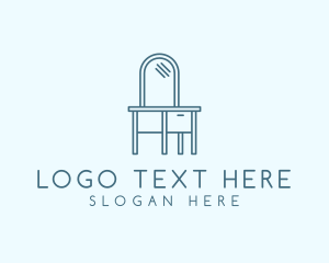 Lounge - Dresser Mirror Furniture logo design
