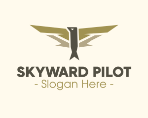 Pilot - Pilot Bird Badge logo design
