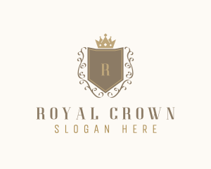 Monarchy Crown Hotel logo design