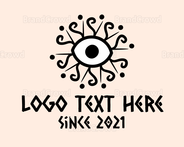 Mythical Tarot Eye Logo
