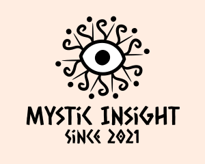 Tarot - Mythical Tarot Eye logo design