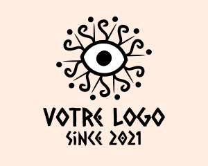 Eyesight - Mythical Tarot Eye logo design