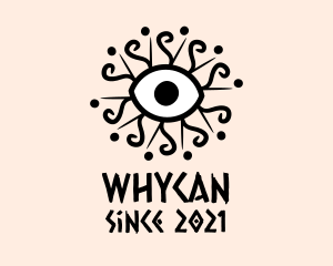 Tattoo - Mythical Tarot Eye logo design