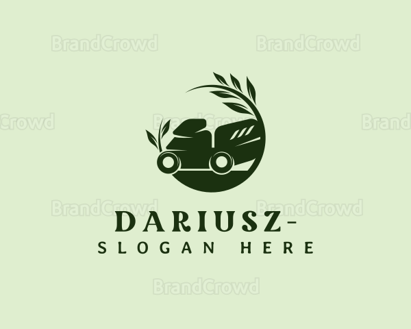 Lawn Mower Garden Logo