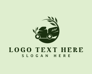 Landscaping Tool - Lawn Mower Garden logo design