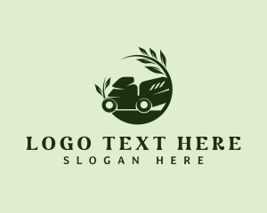 Gardening - Lawn Mower Garden logo design