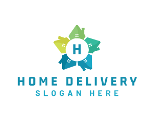 Star House Residential logo design