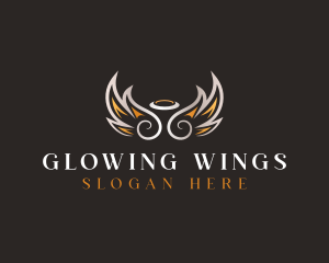 Holy Halo Wings logo design