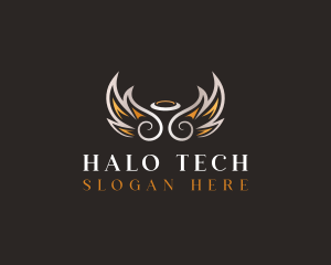 Holy Halo Wings logo design