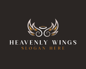 Holy Halo Wings logo design