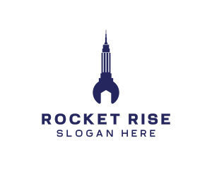 Empire State Rocket logo design