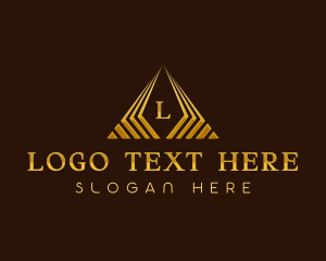 Industrial - Premium Triangle Pyramid logo design