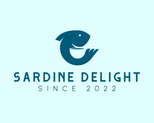Sardine - Fish Restaurant Cafe Soup logo design