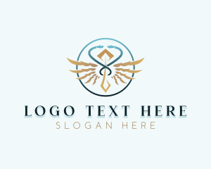 Pharmaceutical Healthcare Clinic logo design