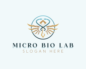 Pharmaceutical Healthcare Clinic logo design