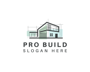 Housing Architecture Property Developer logo design