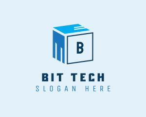 Box Cube Tech Software logo design