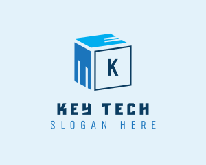 Box Cube Tech Software logo design