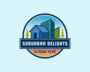 Suburban - Suburban Real Estate logo design