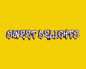 Bright Graffiti Wordmark Logo