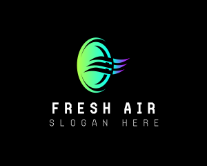 HVAC Air Conditioning logo design