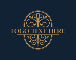 Handmade - Artisan Fashion Dressmaker logo design