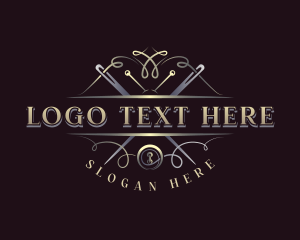 Needle - Needle Thread Dressmaker logo design