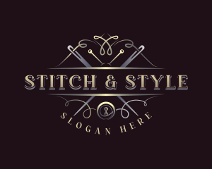 Needle Thread Dressmaker logo design