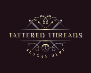 Needle Thread Dressmaker logo design