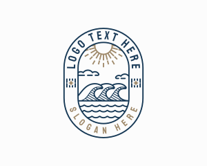 Tide - Sea Tide Waves logo design