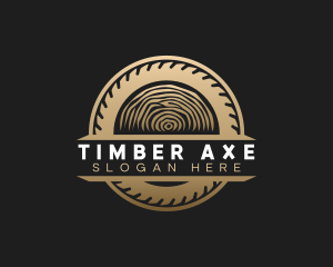 Sawmill Wood Workshop logo design