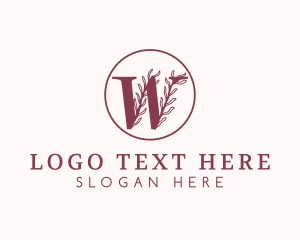  Wellness Letter W  Logo