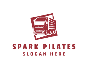 Transportation - Truck Forwarding Delivery logo design