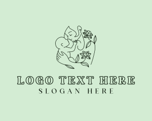 Mother And Child - Mother Child Maternity logo design