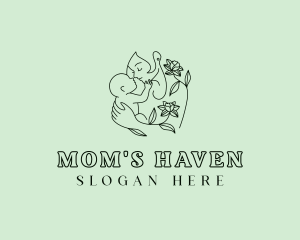 Mother Child Maternity logo design