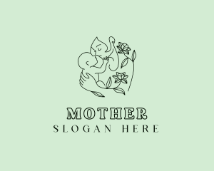Mother Child Maternity logo design