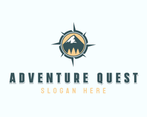 Adventure Exploration Compass logo design