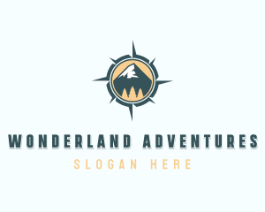 Adventure Exploration Compass logo design