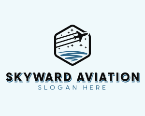 Plane Aviation Logistics logo design