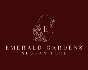 Organic Flower Boutique logo design