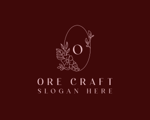 Organic Flower Boutique logo design