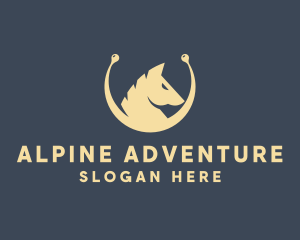 Horse Stallion Equestrian logo design