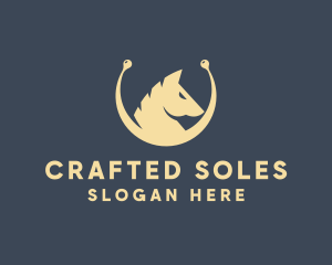 Horse Stallion Equestrian logo design